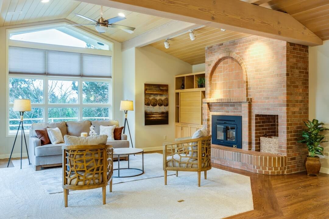 Living room of a Huntsville home
